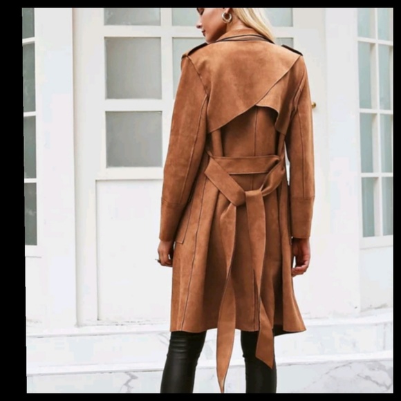 🛍Fabulous casual leather coat - jacket - Picture 3 of 4